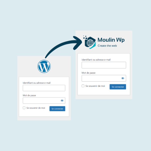 Logo Login Wordpress V2 Carre