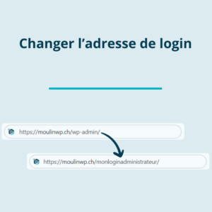 Changer l'adresse de login